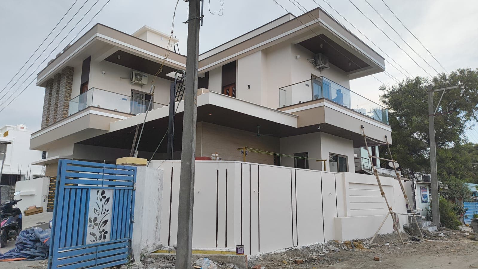 A completed Vijai N Maark home
